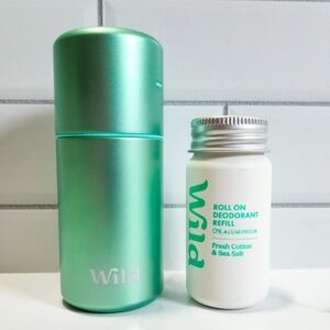 Wild Roll On Deodorant - Fresh Cotton & Sea Salt